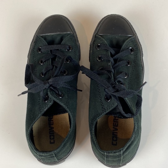 Converse All Star Hunter Green Low Top Sneakers Size 6 - Picture 8 of 16